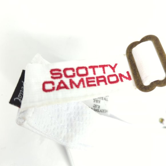 Scotty Cameron Jackpot Johnny Embroidered Imperial Visor Adjustable Hard to Find - Picture 4 of 14